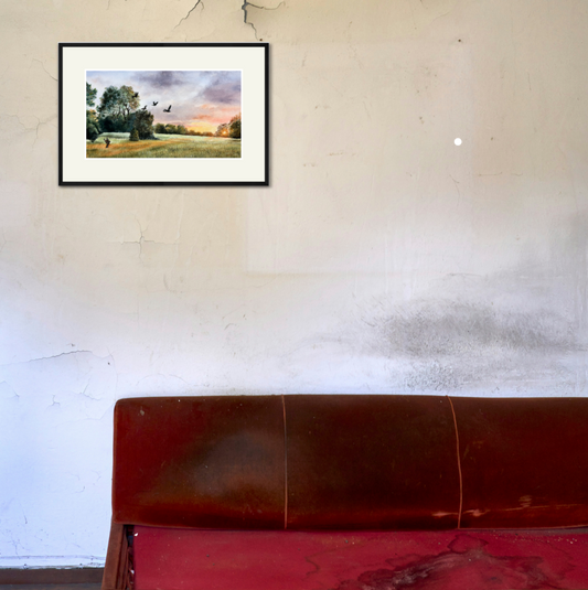 All the birds are leaving